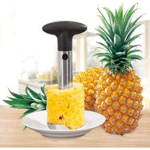 Knife Kitchen Tool Stainless Fruit Pineapple Corer Slicer Peeler Cutter Parer Best Selling Pineapple Slicers Accessories Gadget