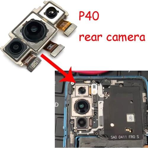 Tested Big Camera For Huawei P20 Lite Front Back Camera Module Flex Cable Replacement Parts