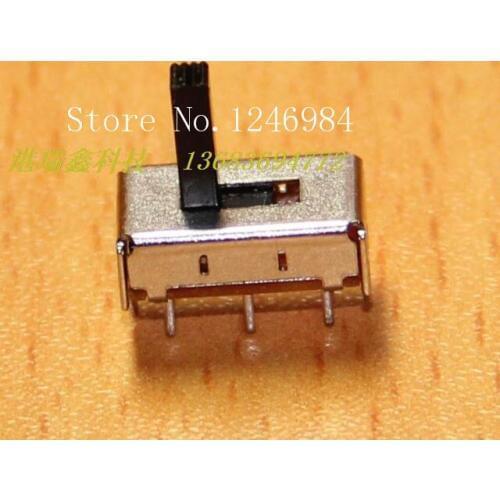 [SA]Small electronic switch toggle vertical sliding switch DC power supply welded plate switch SS-22H06--200pcs/lot