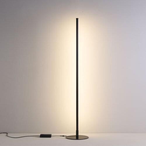 Modern Corner Floor Lamp Simple LED Floor Lamps for Living Room Bedroom Atmosphere Standing Light Indoor Lighting Light Fixture