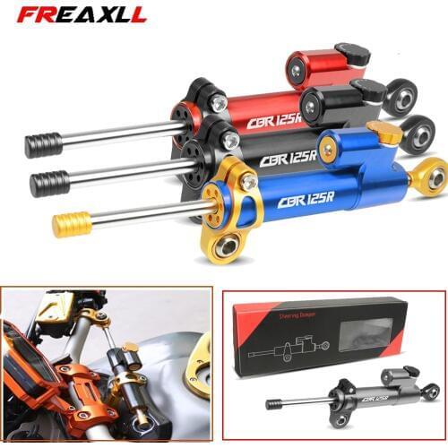 For Honda CBR125R CBR 125 R 2005 2011-2014 CNC Motorcycle Steering Damper Stabilizer Linear Reversed Safety Control Over Moto