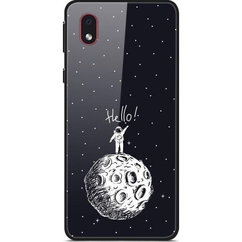 Glass Case For Samsung Galaxy A01 Core Phone Case Phone Cover Phone Shell Back Bumper Series 2