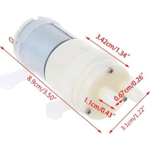 Priming Diaphragm Mini Pump Spray Motor 12V Micro Pumps For Water Dispenser