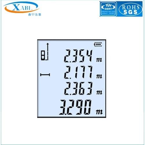 XABL 6.0 inch TN LCD Black Font Screen Laser ranging display Customizable