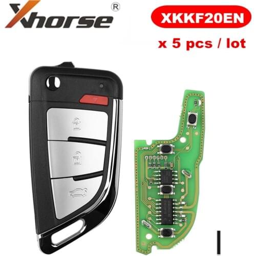 Xhorse XKKF20EN KNIFE 2 Style ( Flip-3BTN ) for VVDI Key Tool 5pcs/lot