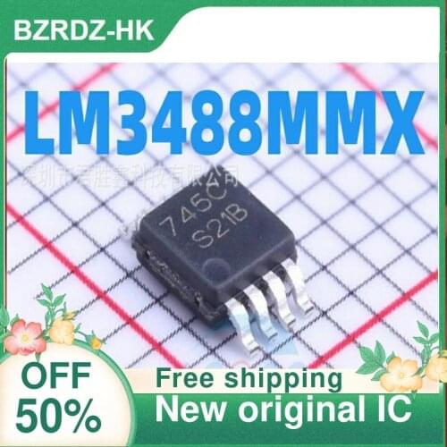 2-10PCS/lot LM3488MMX/NOPB LM3488MM MSOP8 S21B || New original IC