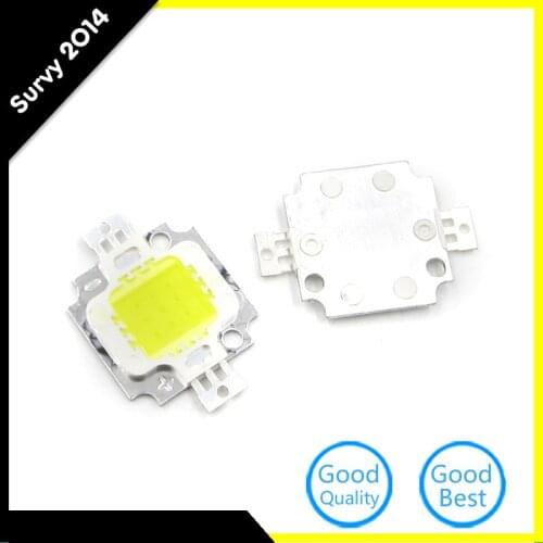 2PCS High Power Integrated SMD LED Chips Flood Light Bulb 10W White