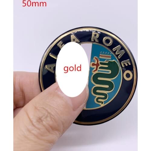 4pcs 4cm 5cm 5.65cm For Alfa Romeo Car Wheel Center Hub Cap Badge Emblem wheel dust-proof Decal Sticker styling