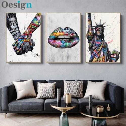 Abstract Style Gold Colors Splashing with Grey Shadow Canvas Painting Artistic Wall Pictures for Living Room Bedroom and Aisle