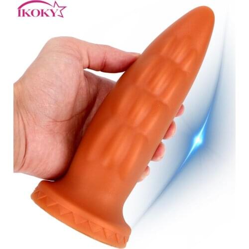 Anus Expansion Prostate Massager Anus Dilator Extra Big Anal Plug Huge Smooth Butt Plug Silicone Sex Toys For Women Men