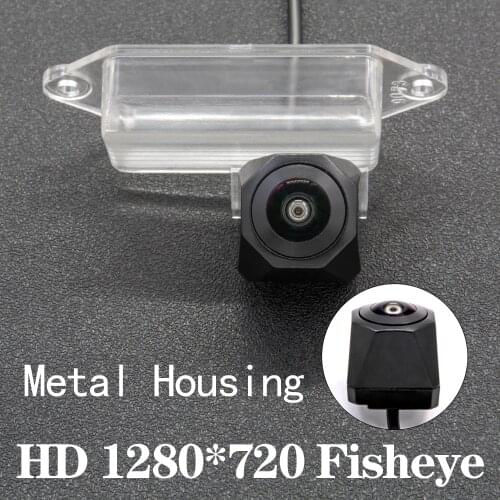 HD 1280*720 Fisheye Metal Housing Car Rear View Camera For Mitsubishi Lancer/Lancer Sedan Mirage Hatchback Pajero Pinin