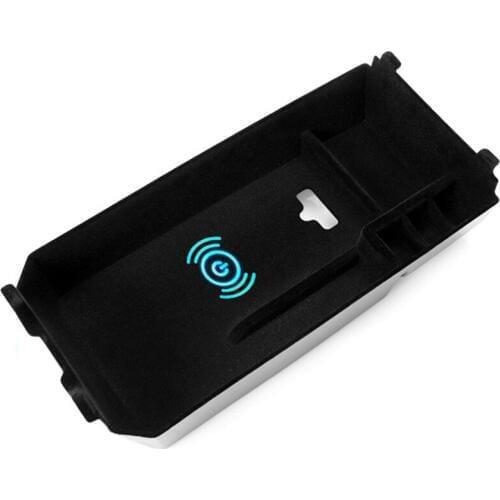 Car Armrest Storage Sundries Wireless charging For Mercedes Benz New C GLC Class C200 C180 GLC250 W205