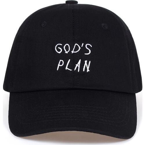 100% Cotton GODS PLAN Dad Hat Aubrey Drake Hit Singles Snapbacks Unisex Baseball Caps Concert Hat Hip Hop Rapper Women Men