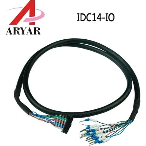 Serv IDC14 IO cable Extension Cable 14Pin Adapter Cable IDC14 converter terminal with numbered cable IO signal cable 14P 2.54mm