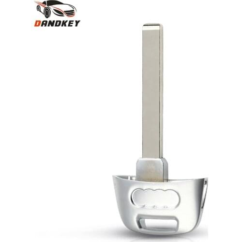 Dandkey Remote Key Shell For Audi A3 A4 A4L A5 A6 A8 Quattro Q5 Q7 S5 SQ7 2017 TT 2016 Insert Emergency Smart Key Fob HU66 Blade