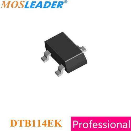 Mosleader DTB114EK T146 SOT23 3000PCS DTB114E DTB114 PNP digital trans High quality
