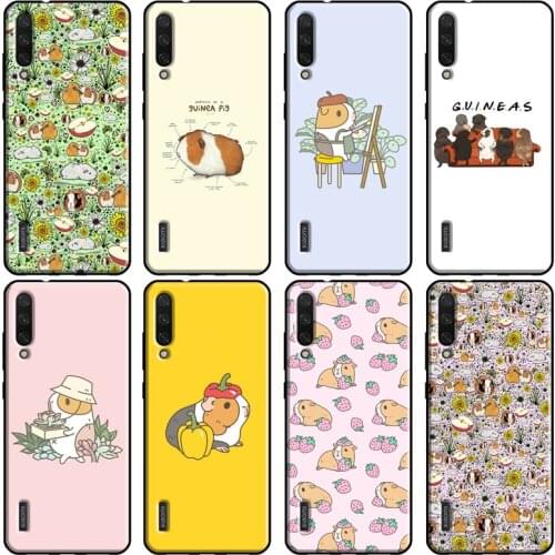 Cartoon Guinea Pig Soft For Xiaomi Mi 11 9T 10T Pro 8 9 A1 A2 A3 Mi Note 10 Lite Phone Case For POCO X3 M3 Cover
