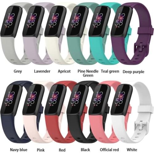 2021 NEW High Quality Luxury Silicone Classic Wrist Band Watch Strap For Fitbit Alta HR Heart Rate Fitness Watchbands Bracelet