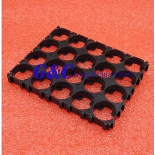 10PCS 4x5 Cell 18650 Batteries Spacer Radiating Shell Plastic Heat Holder diy electronics