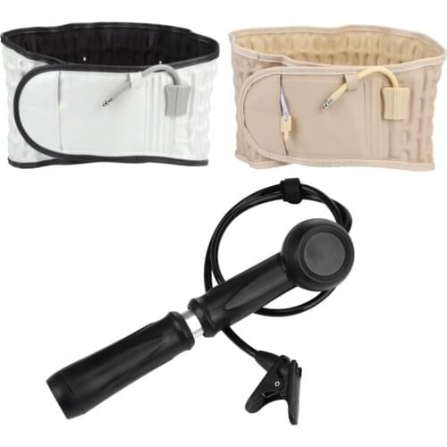 Lumbar Air Decompression Waist Belt Spine Traction Braces for Arthritis Inflation Back Support Pain Relief Posture Correction