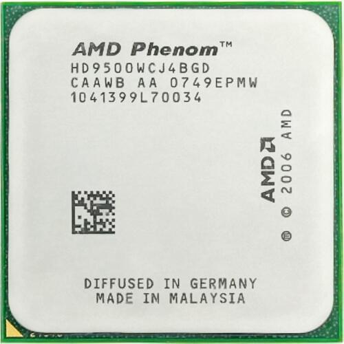 AMD Phenom X4 9500 CPU Processor Quad-CORE (2.2Ghz/ 2M / 95W /) Socket am2