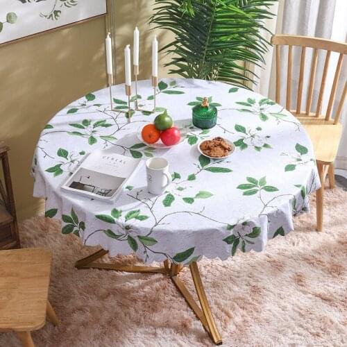 Wide Plaid PVC Tablecloth Is Waterproof, Oil-proof And Scald-proof Nordic Plastic Tablecloth Table Cloth Tapete