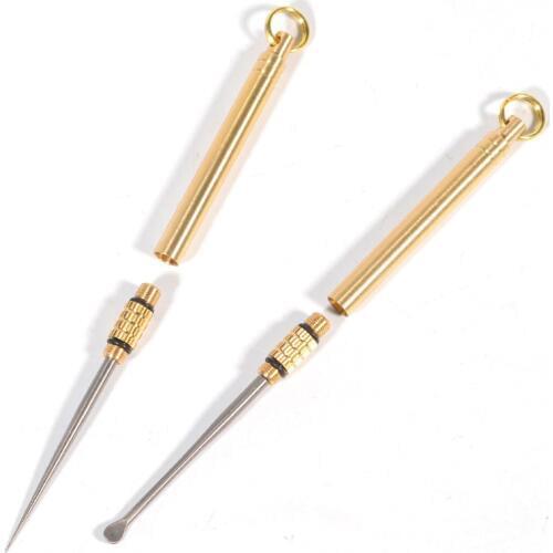 Titanium toothpick Ear Cleaner Outdoor survival Tools EDC tool Self-defense tool Fruit stick
