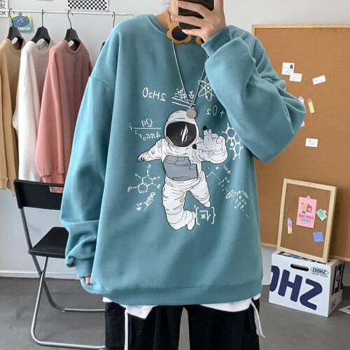 Men&Women Harajuku Sweatshirts Oversized 2021 Men Women Streetwear Black Hoodie Male&Famale Hiphop Winter Basic Clothes