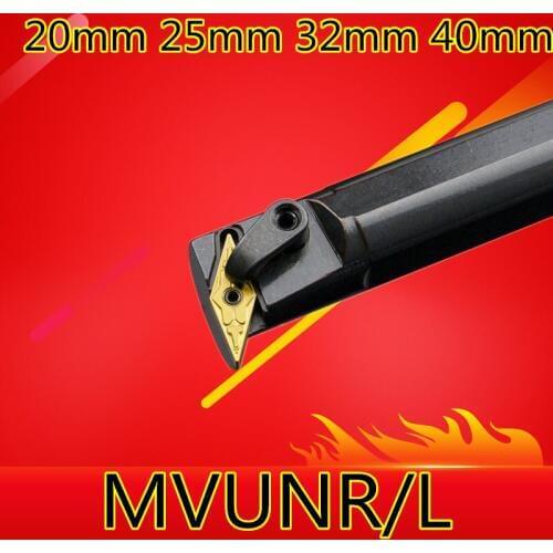 Angle 96 1PCS S20R-MVUNR16 S25S-MVUNR16 S32T-MVUNR16 S40T-MVUNR16 MVUNL16 20mm 25mm 32mm 40mm the CNC Turning Lathe tools