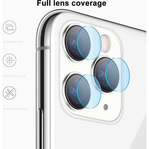 Mobile Phone Camera Protectors Tempered Glass Dust-Proof Back Camera Lens Protective Film for iPhone 11 Pro Max Phone Accessorie
