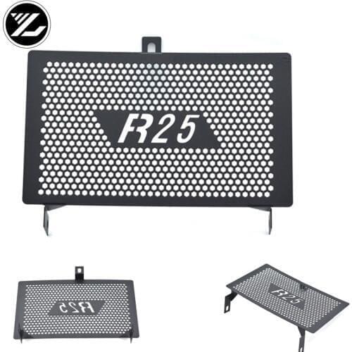 Motorfiets Radiator Grille Guard Cover Cooler Protector for Yamaha YZF-R25 water tank net cover water cooler protection cover