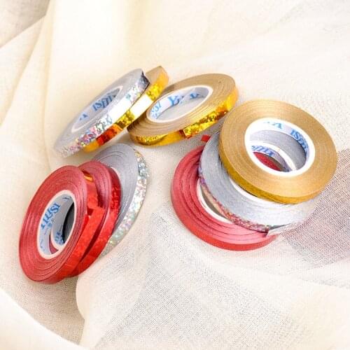 1PCS 10 meters aluminum foil laser ribbon platinum balloon event Christmas party supplies birthday party wedding decoration