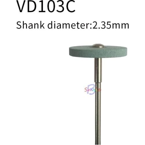 2.35mm Dental diamond stone ceramic grinding grinder zirconia full ceramic crowns polisher polishing VD101C/VD103C for choose