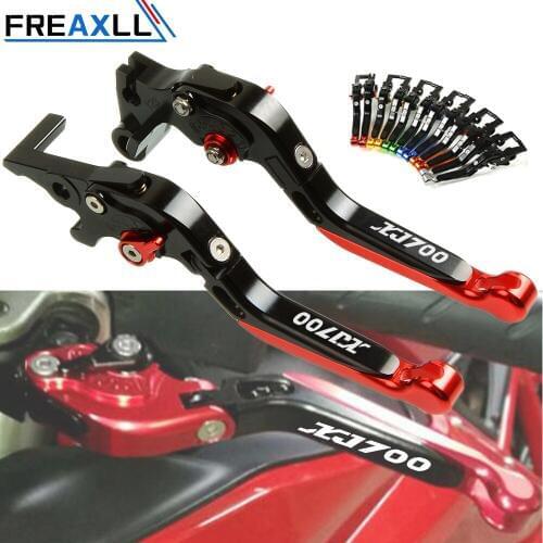 For Yamaha XJ700 Maxim X XJ 700 1984 1985 1986 Moto Levers Adjustable Folding Extending Motorcycle CNC Brake Clutch Levers