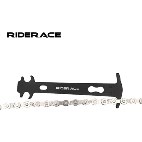 1Pcs Bicycle Chain Wear Indicator Checker MTB Mountain Road Bike Chains Gauge Measurement Ruler Cycling Replacement Repair Tool