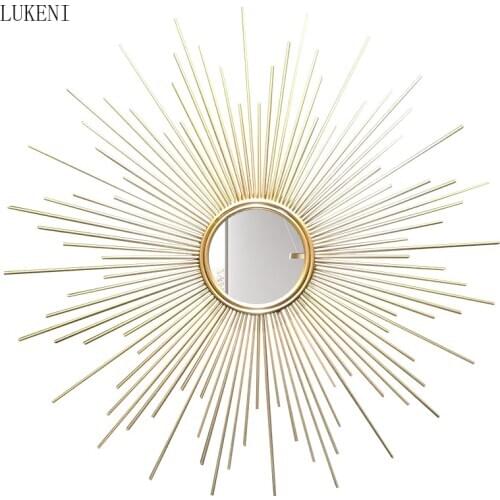 Chinese Light Luxury Pordch Iron Sunglasses Wall Decoration Wall Hanging Piece Living Room Background Wall Decoration Pendant