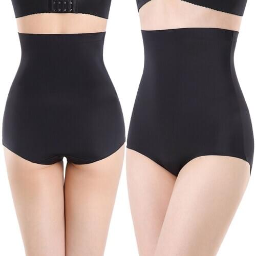 Women Shaper High Waist Hip Butt Lift Up Elastic Waist Trainer Tummy Slimming Control Shapewear Underwear Briefs Corset Bodysuit
