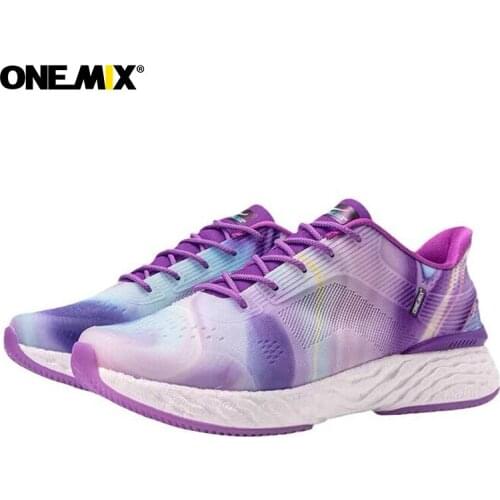 Onemix Mesh Men Shoes Lightweight Outdoor Sneakers Women Fashion Walking Breathable Lace-up Trainers Zapatillas Hombre PB