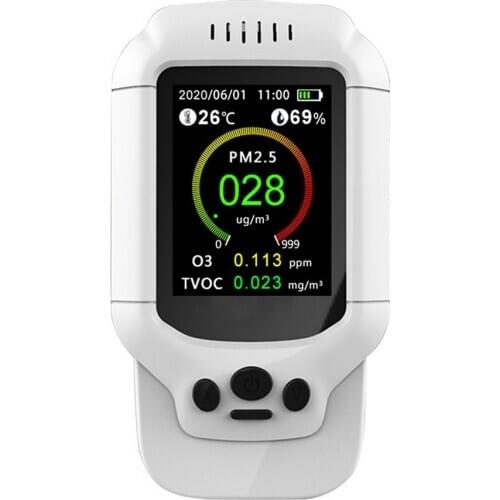 Air Quality Monitor Digital Laser LCD PM2.5 Detector Tester Gas Monitor/Gas Analyzer/Temperature Humidity Meter Diagnostic Tool