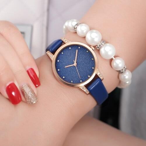 Rebirth Women's Watches With Rhinestones