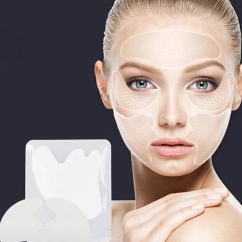 Thin Face Stickers Line Wrinkle Sagging Skin Lift Up Tape Frown Smile Lines Forehead Anti-Wrinkle Patches