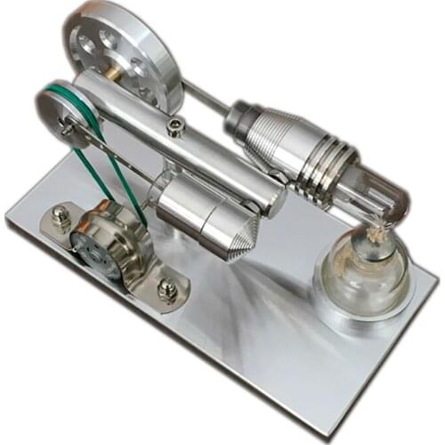 External Combustion Stirling Engine Balance Steam Engine Model Physics Experiment Electric Generator
