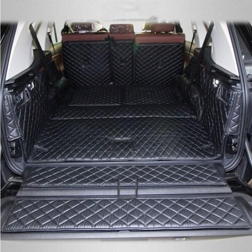 High quality! Full set car trunk mats for BMW X7 G07 7 seats 2019 waterproof cargo liner mats boot carpets for X7,Free shipping