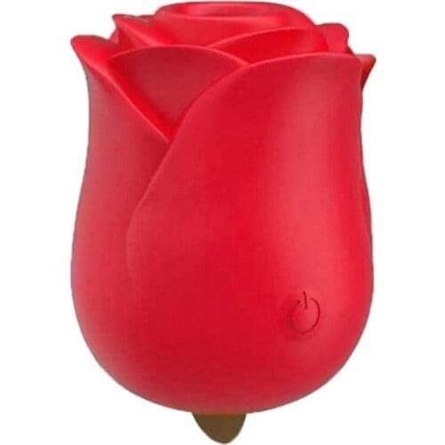 Charging rose flower clitoral stimulation suction vibrator breast pump female toy nipple sucker couple orgasm G-spot massage