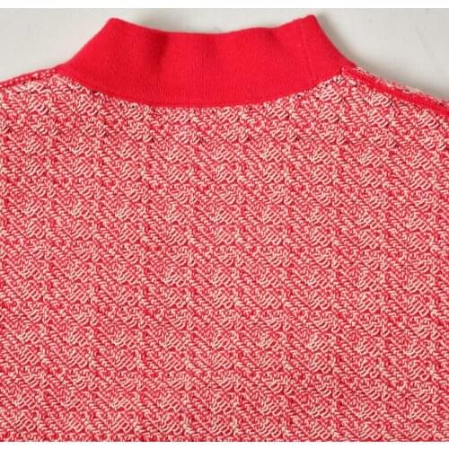 2021 Spring and Summer New Womens V-neck Long-sleeved Knitted Cardigan Jacket SW584