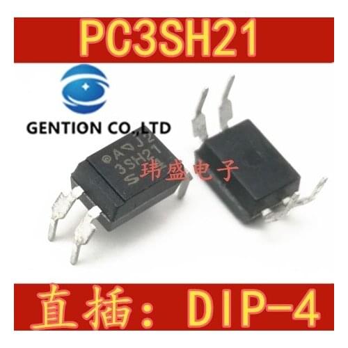 10PCS 3SH21 PC3SH21 PC3SH21YFZAF light coupling DIP-4 in stock 100% new and original