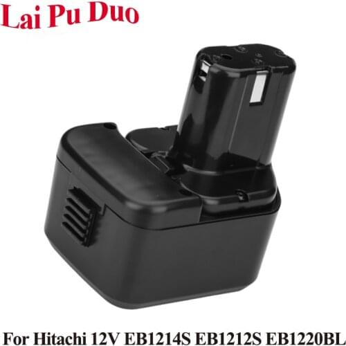 12V 2.0/3.0AH Rechargeable Battery For Hitachi EB1220BL EB1214S EB1212S EB1214L EB1230 DS12DVF3 WR12DMR CD4D DH15DV C5D