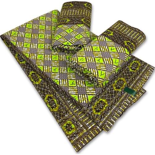 2021 african print fabric cotton 100% high quality ankara fabric african real wax print atchwork fabric for sewing 6yard/pie1-33