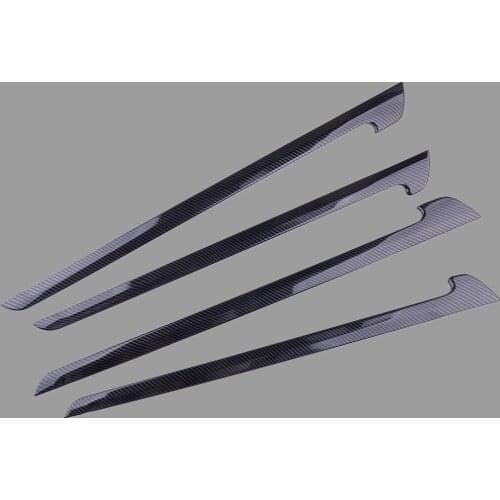 4pcs Carbon Fiber Car Inner Door Armrest Cover Trim Styling fit for Honda CR-V CRV 2017 2018 2019 2020