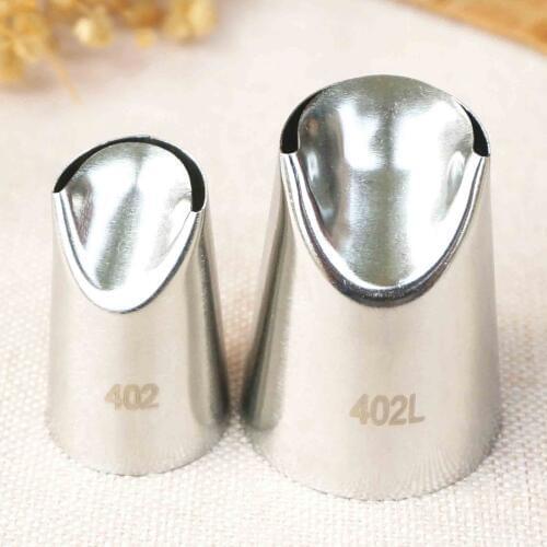 #402L Large Size Piping Nozzles Pastry Tip Stainless Steel Icing Tipa Cake Cupcake Decorating Tools Create Chrysanthemum Dahlia